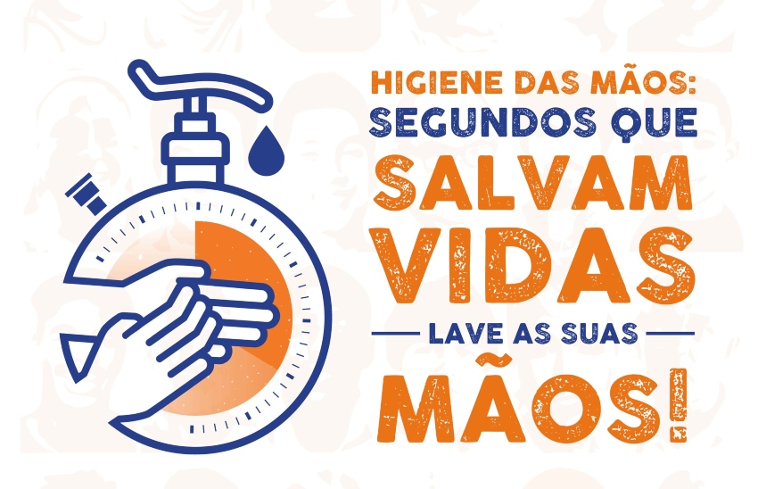 DGS lavar as maos