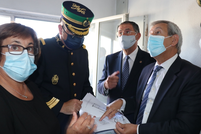 GNR Moita dos Ferreiros visita Governo