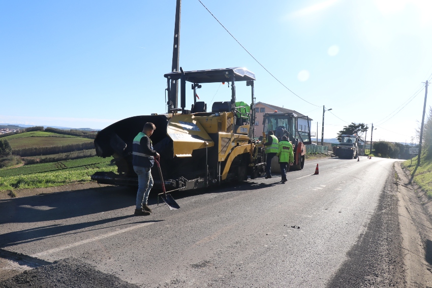 Obras na EN247 2021