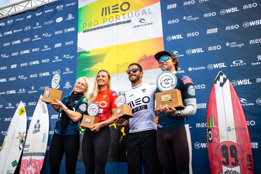 Gabriel Medina é campeão em etapa na Austrália; Tatiana Weston