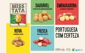 Batata nacional chega pela primeira vez aos consumidores com selo ‘Miss Tata’ emitido pela associação Porbatata