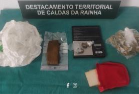 GNR deteve dois homens por tráfico de estupefacientes no concelho do Bombarral