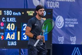 Ténis: Gastão Elias garante primeira vitória no Indoor Oeiras Open II