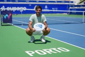 Ténis: Gastão Elias volta a vencer o Eupago Porto Open cinco anos depois