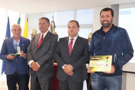 Município da Lourinhã distinguiu tenista Gastão Elias e empresas Louritex e Valouro na sessão solene do feriado municipal