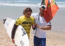 Santa Cruz: Guilherme Ribeiro aponta “confiança gigante” como factor para título europeu de surf para Portugal