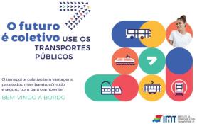IMT inicia hoje campanha de promoção dos transportes públicos no país