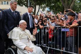 JMJ: Primeiro encontro do Papa com jovens marcado por multiculturalidade e tradição