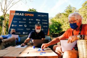 Sorteio do 'ATP Challenger 125 Oeiras Open' com sortes diferentes para os três tenistas do Oeste