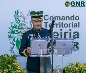 Lourinhanense Adérito Santos tomou posse como Comandante do Comando Territorial de Leiria