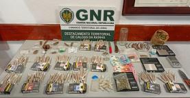 GNR deteve homem por tráfico de estupefacientes nas Caldas da Rainha