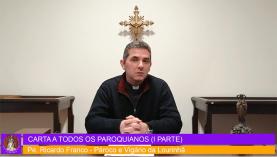 COVID-19: Padres Ricardo Franco, Paolo Ciampoli e Manuel Charumbo falam aos paroquianos através de canal no Youtube