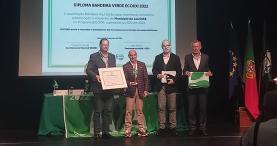 Município da Lourinhã recebeu Galardão Bandeira Verde ECOXXI 2022