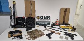GNR: homem detido em Peniche por posse de armas proibidas