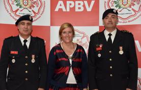 Associação dos Bombeiros Voluntários distinguiu lourinhanense Carlos Pereira com Medalha de Dedicação e Mérito