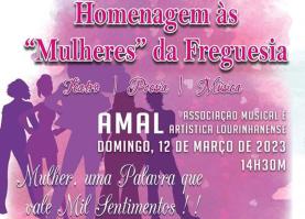 Lourinhã: UFLA promove homenagem a 65 mulheres da freguesia