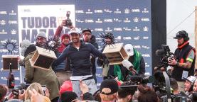 Surf: dupla de brasileiros vence campeonato de ondas grandes na Nazaré