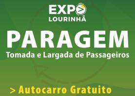 Autocarro gratuito faz transportes entre estacionamentos e Expo Lourinhã