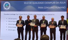 Lourinhã distinguida com Selo de Qualidade Exemplar de Água para Consumo Humano