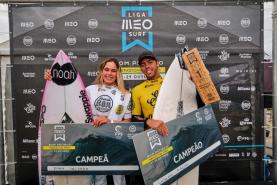 Guilherme Ribeiro e Maria Salgado venceram Bom Petisco Peniche Pro da Liga MEO Surf 
