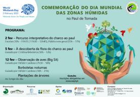 Centro Ecológico Educativo do Paul de Tornada associa-se à comemoração do Dia Mundial das Zonas Húmidas