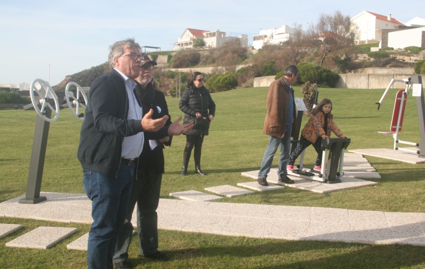 ginasio ao ar livre praia da areia branca